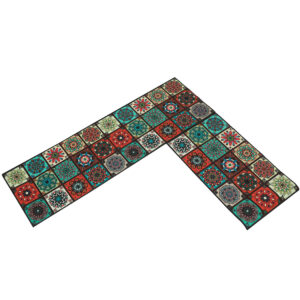 Marlow 2x Kitchen Mat Floor Rugs Area 45x150cm - Image 1