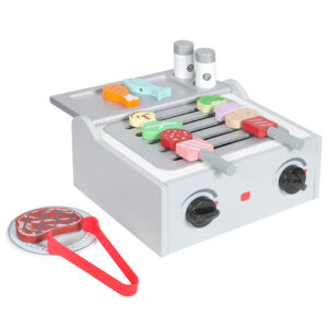 Kids Kitchen Play Set Wooden Toys Children - Image 1