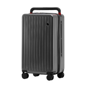 Slimbridge 20" Luggage Wide Handle TSA Lock Grey - Image 1