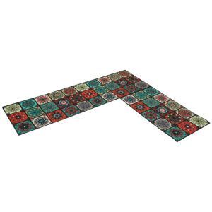 Marlow 2x Kitchen Mat Floor Rugs Area 45x150cm - Image 2