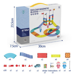 Kids Magnetic Tiles Blocks - Image 3