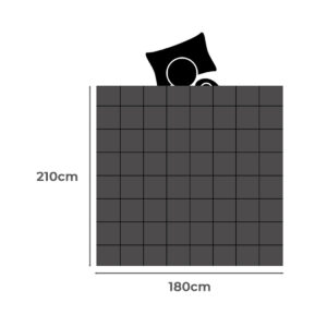 Dreamz Renewable Fiber Quilt Soft 200GSM Double - Image 3