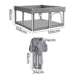 Bopeep Kids Playpen Foldable 125X125 - Image 3