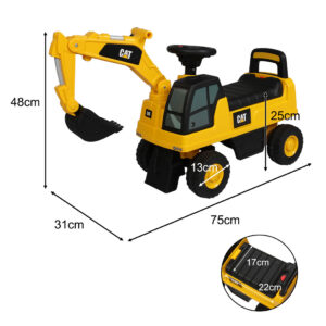 Kids ride on excavator - Image 3