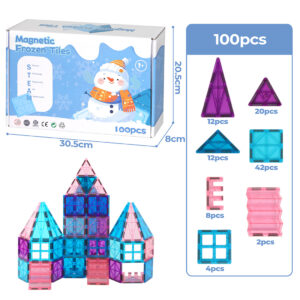Bopeep Kids Magnetic Tiles Blocks - Image 3