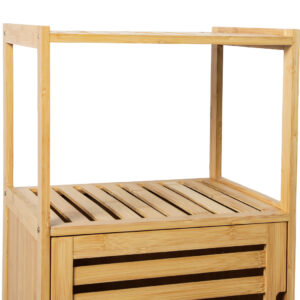 Levede Bathroom Bamboo Storage Cabinet Natural - Image 4