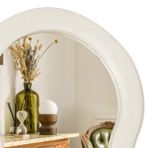 Flannel Wavy Framed Full Length Mirror - Image 4