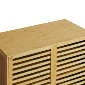 Levede Bamboo Storage Cabinet Freestanding Natural - Image 5