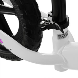 BoPeep Kids Balance Bike Ride On Toys White - Image 5