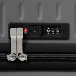 Slimbridge 20" Luggage Wide Handle TSA Lock Grey - Image 5