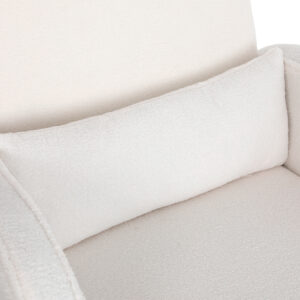 Levede Fleece Rocking Chair with footstool - Image 6