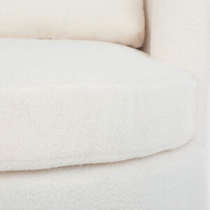 Levede Fleece Swivel Chair - Image 6