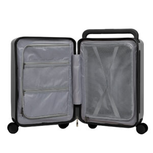 Slimbridge 20" Luggage Wide Handle TSA Lock Grey - Image 6