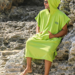 Personalized Hooded Changing Poncho - Image 1